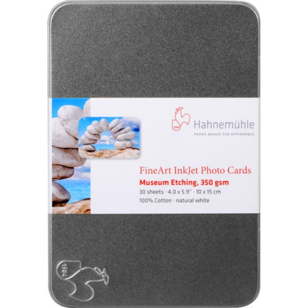 Hahnemühle Museum Etching 350gsm Photo Cards 4"x6" - 30 Sheets