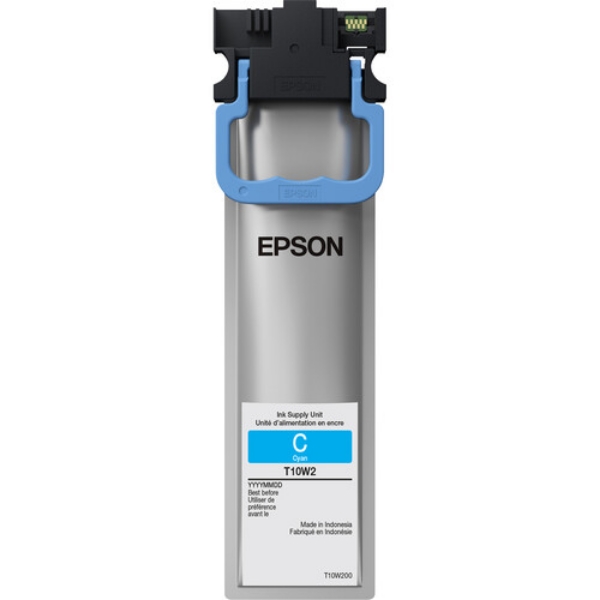 Epson DURABrite Ultra T10W High-Capacity Cyan Ink Pack for WF-C5390, WF-C5890