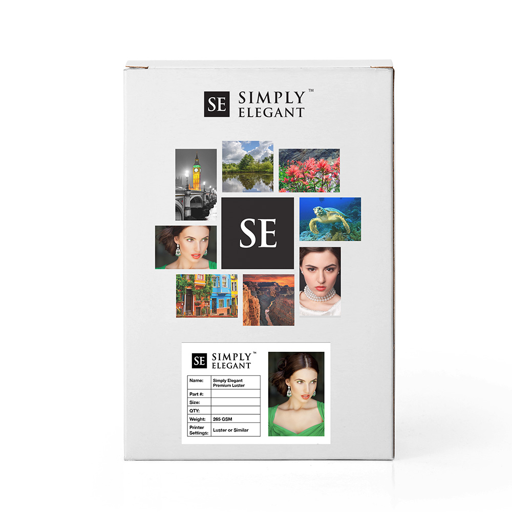 It Supplies - Simply Elegant Premium Luster Photo Paper for