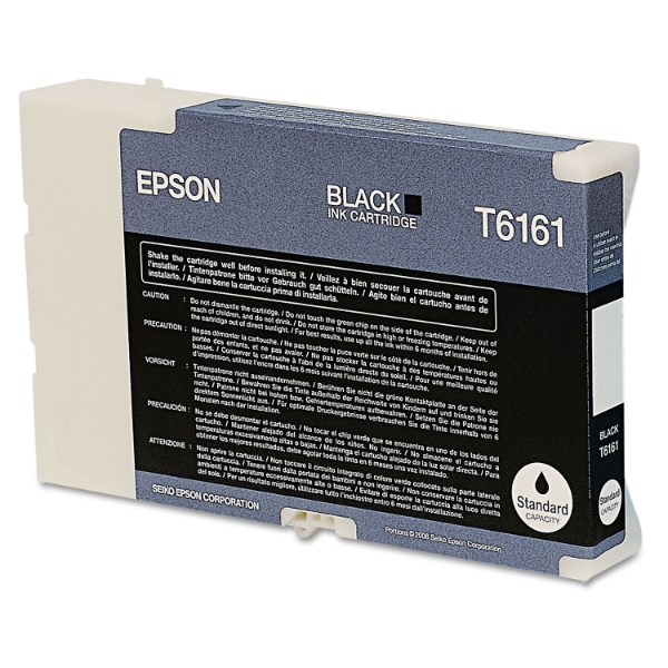Epson T616 Black DURABrite Ultra Ink Cartridge for B-300, B-310N, B-500DN, B-510DN - T616100