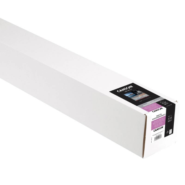 Canson Infinity Baryta Photographique II 310gsm Satin 44"x39' Roll 3" Core