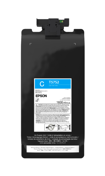 Epson UltraChrome DF 1.6 L Cyan Ink Pack for G6070, G9070