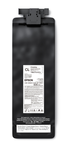Epson UltraChrome GS3 Eco-Solvent Cleaning Cartridge 800ml for SureColor S7170, S8170, S9170