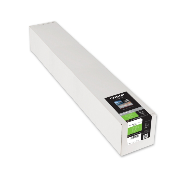 Canson Infinity Somerset Enhanced Velvet White 255gsm Matte 44"x40' Roll