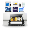 Roland VersaSTUDIO BN2-20 20" Desktop Eco-Solvent CMYK plus White Printer with Cutter