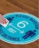 Nekoosa 4mil Gloss Optically Clear Calendered Flexible Vinyl Overlaminate with Permanent Adhesive and PET Liner 54"x150' Roll