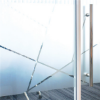 Nekoosa 3mil Glass Finish - Deep Etch - Opaque Frosted Vinyl Window Film with Clear Permanent Solvent Acrylic Adhesive and PET Liner 60"x100' Roll