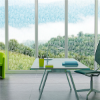 Nekoosa 3mil Glass Finish - Deep Etch - Opaque Frosted Vinyl Window Film with Clear Permanent Solvent Acrylic Adhesive and PET Liner 60"x100' Roll