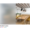 Nekoosa 4mil Glass Finishes™ - Dusted Crystal - Opaque Frosted Vinyl Window Film with Clear Permanent Solvent Acrylic Adhesive and PET Liner 60"x100' Roll