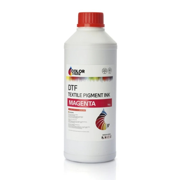 Color Prime DTF Textile Pigment Ink - Magenta (1kg)