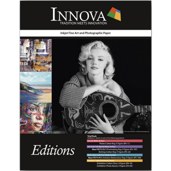 Innova Editions Sample Pack 8.5"x11" - 12 Sheets