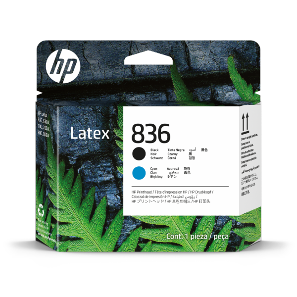 HP 836 Universal Latex Printhead for Latex 630, 730, 730 W, 830, 830 W