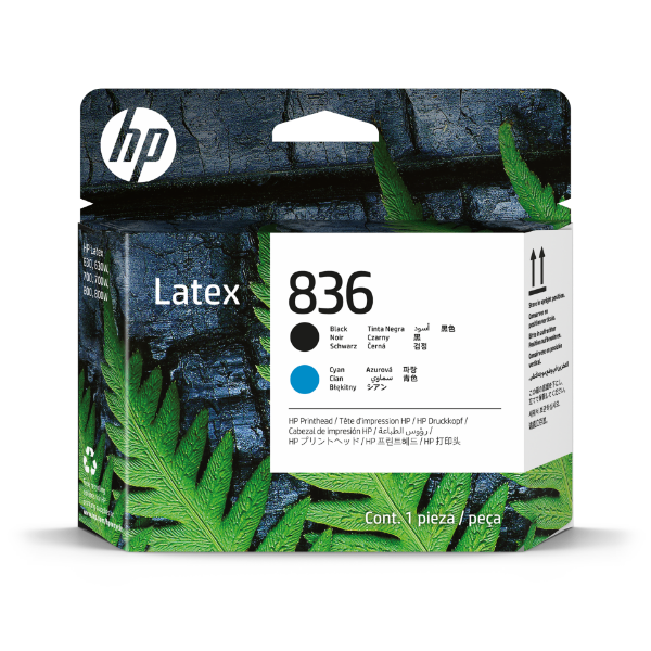 HP 836 Universal Latex Printhead for Latex 730, 730 W, 830, 830 W	