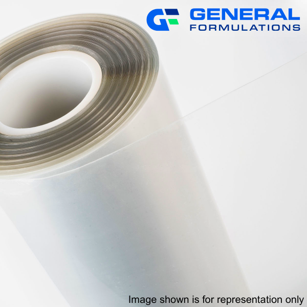GF 400 3.0 mil Gloss Clear UV PVC Laminate Clear Permanent Adhesive 54"x150' Roll