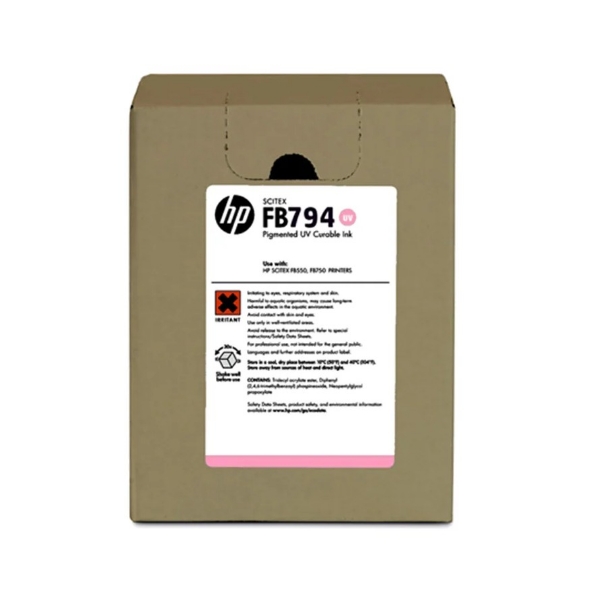 HP FB794 3-liter Light Magenta Scitex Ink Cartridge for FB550, FB750