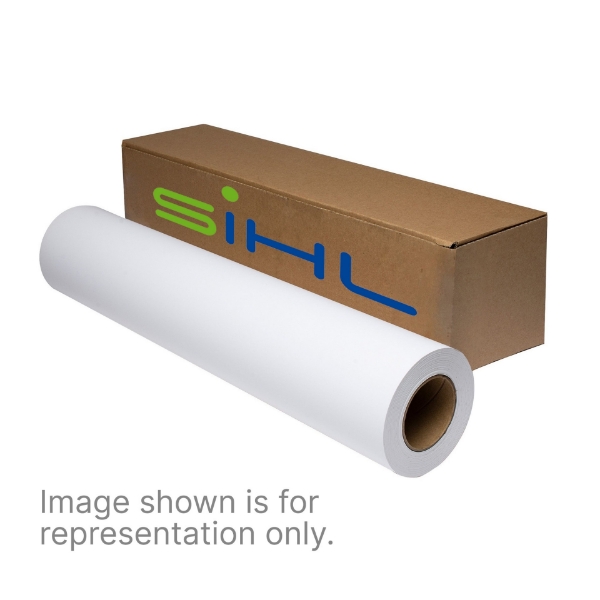 Sihl POSTERMAX 8 mil Satin Wet Strength Paper 54"x200' Roll 3" Core