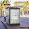 Sihl 3714 GFIOP140 6 mil Satin Poster Paper 36"x150' Roll 3" Core