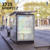 Sihl 3735 GFIOP212 9 mil Satin Poster Paper 54"x150' Roll 3" Core