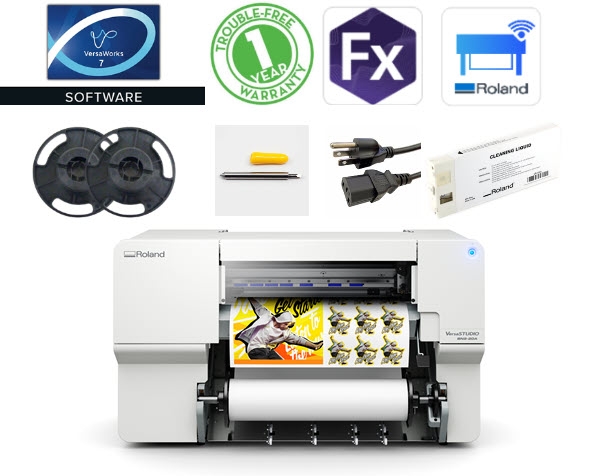 Roland VersaSTUDIO BN2-20A 20" Desktop Eco-Solvent CMYK Printer with Cutter