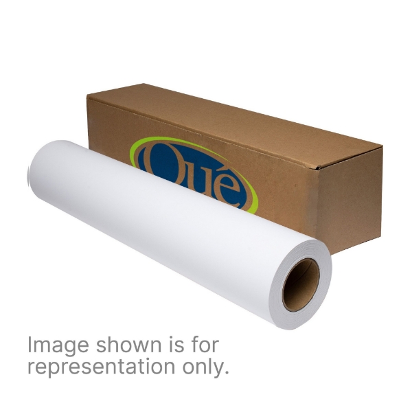 Que Media Magnate Vivid Matte Vinyl w/Permanent Adhesive 60"x150' Roll 3" Core