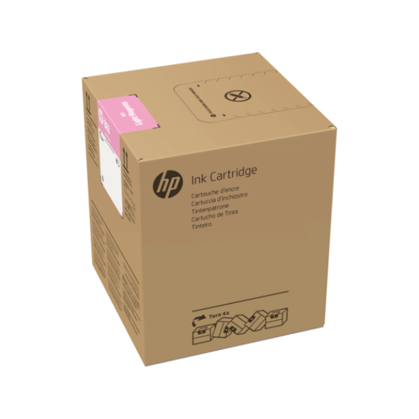 HP 893 10L Light Magenta Latex Ink Cartridge for HP Latex 2700 Series, FS60, FS60 W, FS70 W
