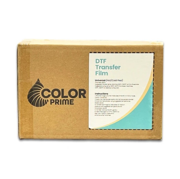 Color Prime Universal Peel DTF Film - A4 (7.87") x 327' Roll