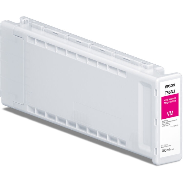 Epson UltraChrome PRO10 56N 700ml Vivid Magenta Ink Cartridge for SureColor P7370, P9370 - T56N320