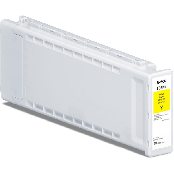 Epson UltraChrome PRO10 56N 700ml Yellow Ink Cartridge for SureColor P7370, P9370 - T56N420