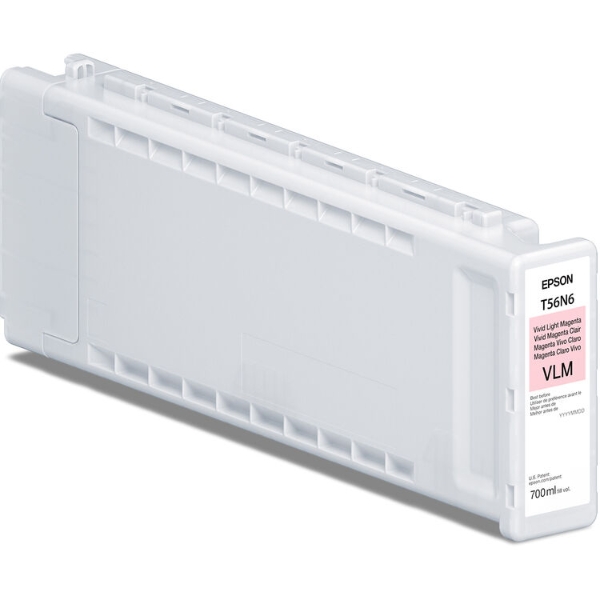 Epson UltraChrome PRO10 56N 700ml Vivid Light Magenta Ink Cartridge for P7370, P9370 - T56N620