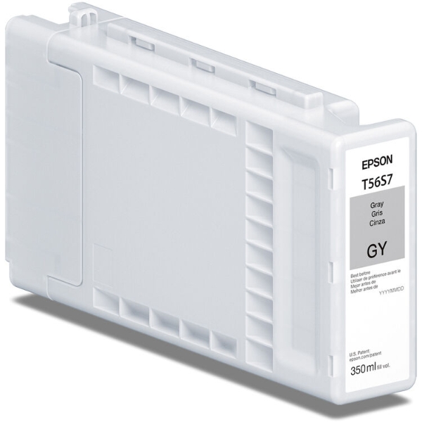 Epson UltraChrome PRO10 56S 350ml Gray Ink Cartridge for P7370, P9370 - T56S720