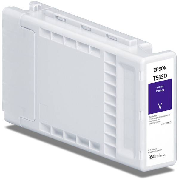 Epson UltraChrome PRO10 56S 350ml Violet Ink Cartridge for P7370, P9370 - T56SD20