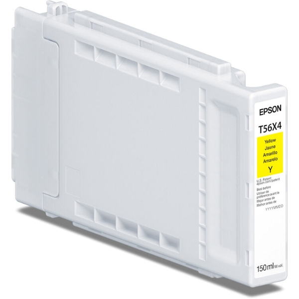 Epson UltraChrome PRO10 56X 150ml Yellow Ink Cartridge for SureColor P7370, P9370 - T56X420