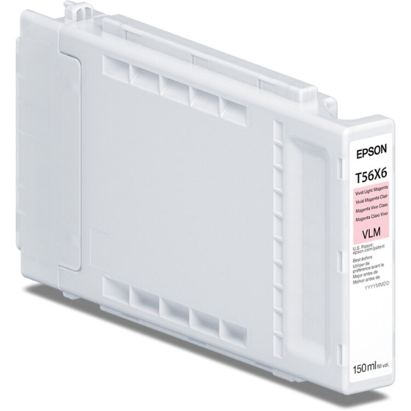 Epson UltraChrome PRO10 56X 150ml Vivid Light Magenta Ink Cartridge for P7370, P9370 - T56X620
