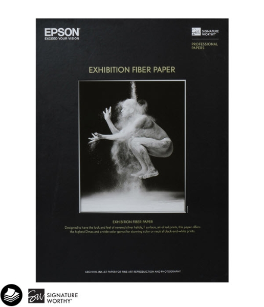 EPSON Exhibition Fiber Paper 8.5"x11" 325gsm - 25 Sheets