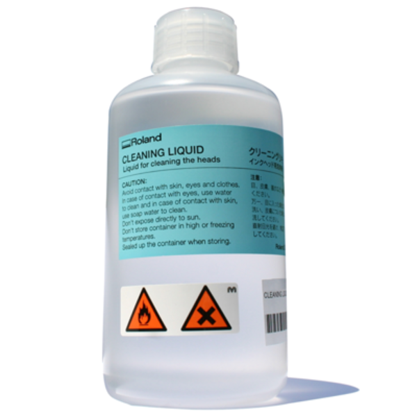 Roland Cleaning Fluid (ESL5) 500 ML for Eco-Sol MAX, Eco-Sol MAX2, EJ and UV ink printers only