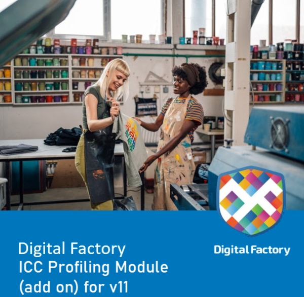 Digital Factory ICC Profiling Module (Only available as add-on for Digital Factory v11)