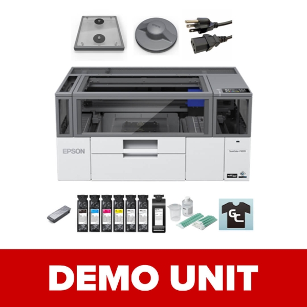 EPSON SureColor F1070 Standard Edition DTG & DTF Hybrid Printer - DEMO UNIT