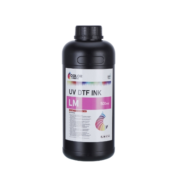 Color Prime UV DTF Ink - Light Magenta (500 ml) for Aries 124