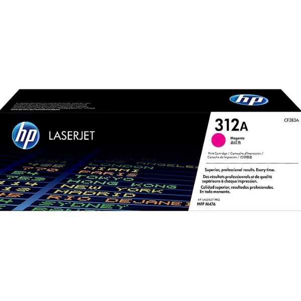 HP 312A Magenta Original LaserJet Toner Cartridge for MFP M476 - CF383A