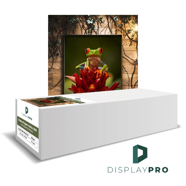 DisplayPRO Poster Paper Matte (ES, Solvent, UV, Latex) 62"x165' Roll 3" Core