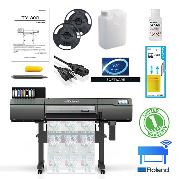 Roland TY-300i 30" Direct-To-Film Commercial Printer