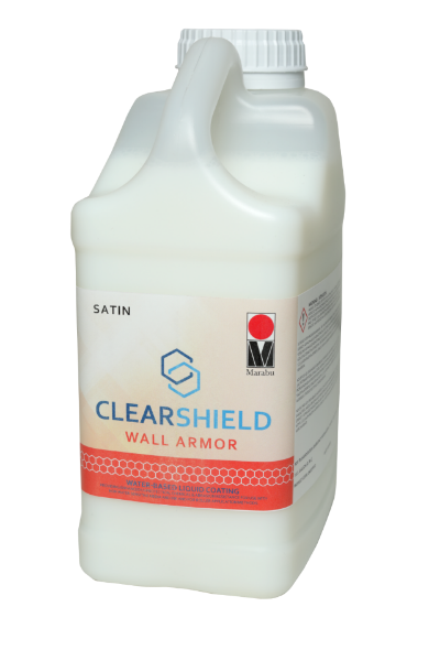 Marabu ClearShield Professional Wall Armor, Satin 1 Gallon