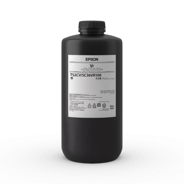 Epson UltraChrome T52C Varnish UV Ink 1L Bottle for SureColor V4000