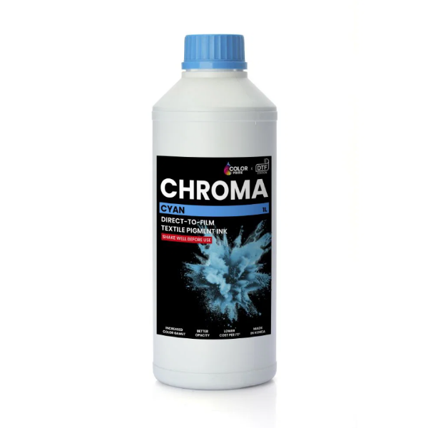 DTF Station Color Prime Chroma DTF Ink - Cyan (1 L)