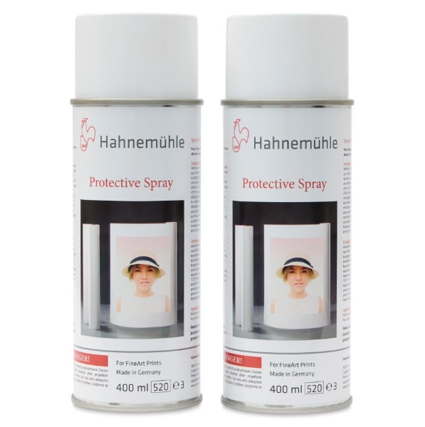 Hahnemuhle Protective Spray - 2 Spray Cans 400ml (13.5oz)