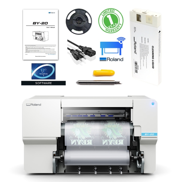 Roland VersaSTUDIO BY-20 20" Desktop Direct-to-Film (DTF) Printer