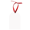 Unisub Aluminum Rounded Gift Tag Ornaments 2-Sided 4”x2.45" (0.045" thick) - 50 pieces