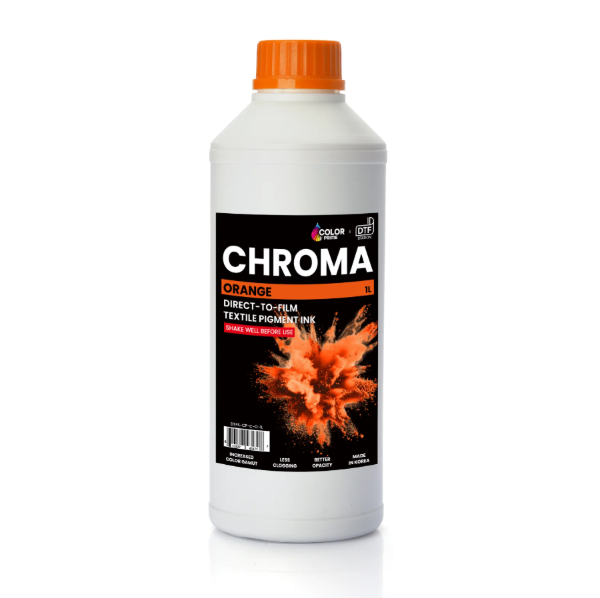 DTF Station Color Prime Chroma DTF Ink - Orange (1 L)