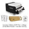 DTF Station Miro 36 Pro DTF Powder Shaker and Dryer Bundle with Supplies and Training