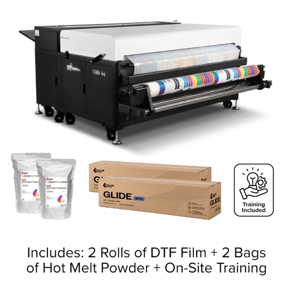 DTF Station Miro 64 DTF Shaker and Dryer Bundle with Supplies and Training